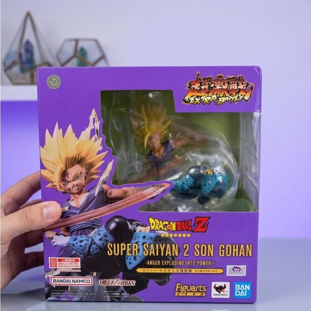 Dragon Ball Z Super Saiyan 2 Son Gohan Figuarts Zero (Purple Box)